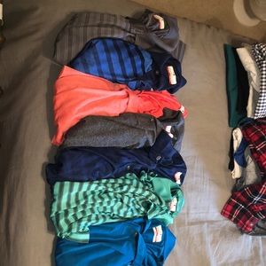 (7)  Grand Slam Golf Polo Shirt Bundle Men’s Large